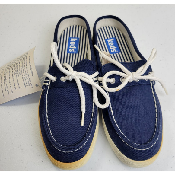 Keds Club Mule WF7163 Navy Blue Slip On Comfort Shoes Women's Size 5.5M - Picture 6 of 11